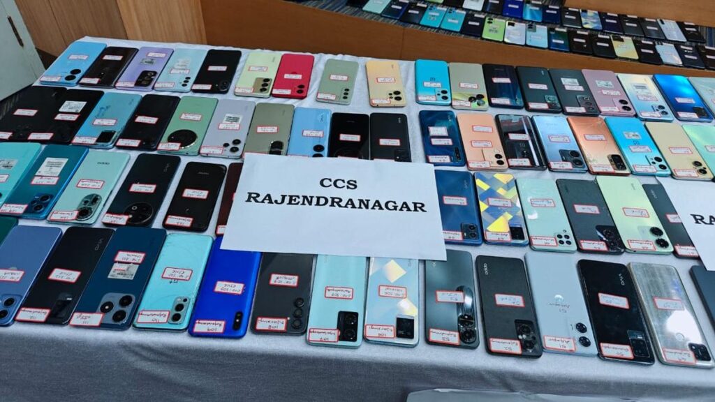 Cyberabad police recover 827 lost and stolen mobile phones