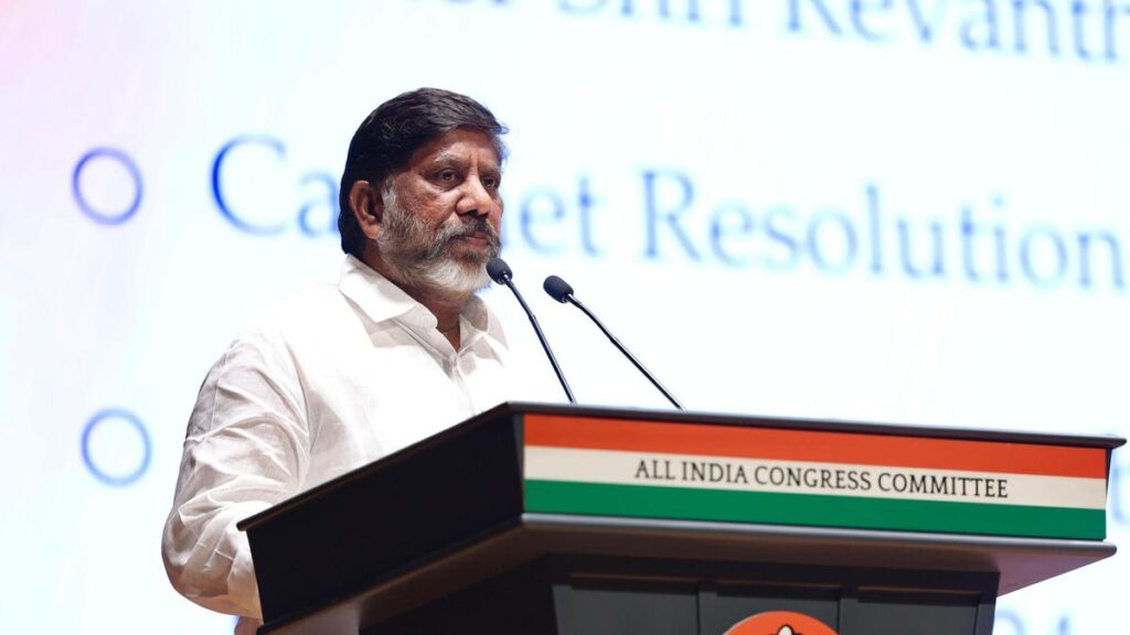 Telangana Deputy Bhatti makes a pitch for Cong, INDIA Bloc to raise OBC quota in Parliament