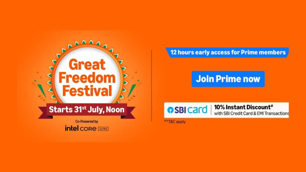 1 Day to Go! Amazon Great Freedom Festival 2025 pre deals are LIVE on laptops with up to 55% off from Dell, HP, and more