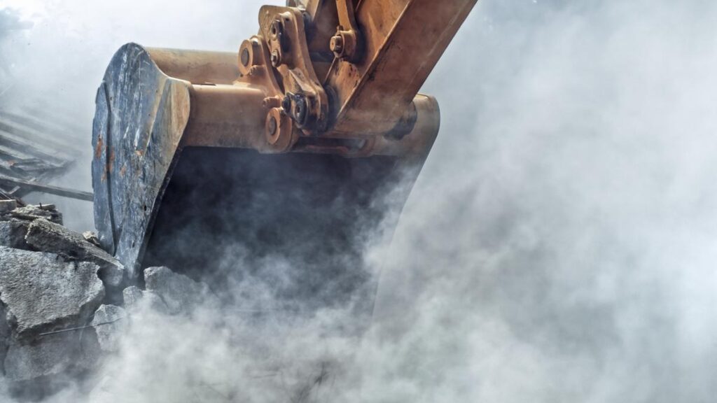 6 illegally-built houses razed in Meghalaya