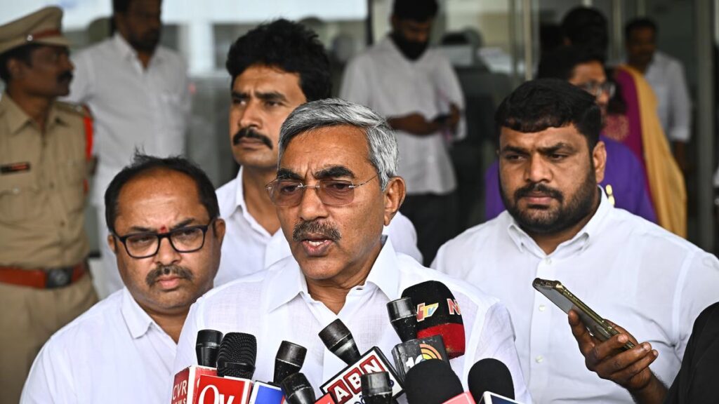 TDP, BJP leaders submit memoranda to CEO on strengthening the electoral process